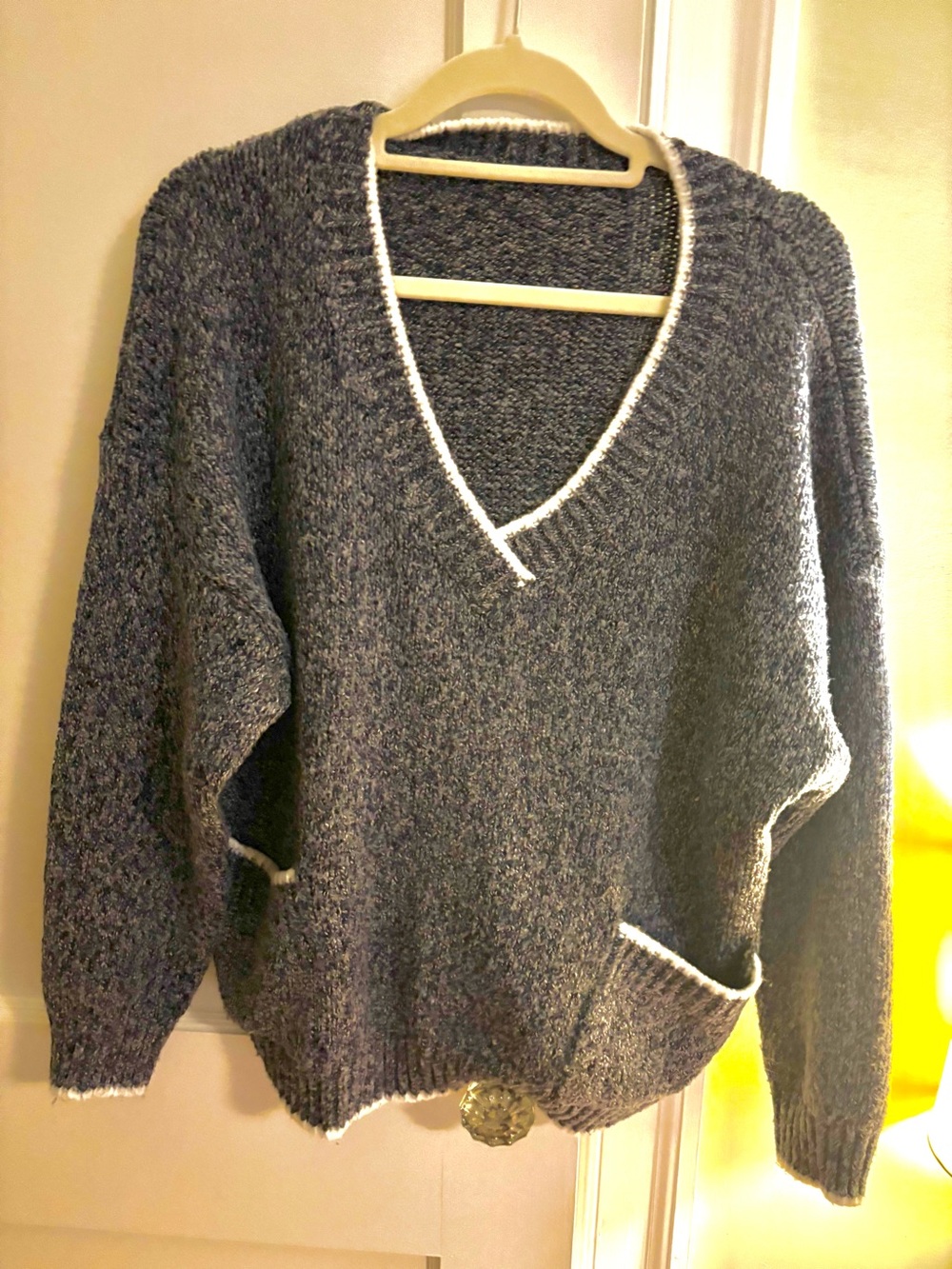 Soft v neck sweater